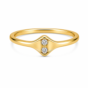925 Sterling Silver CZ Ring HLL-CZR00925