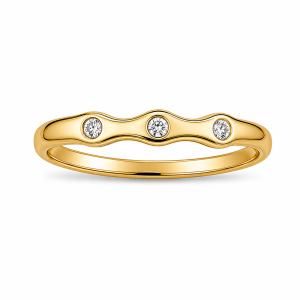 925 Sterling Silver CZ Ring HLL-CZR00936