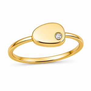 925 Sterling Silver CZ Ring HLL-CZR00939