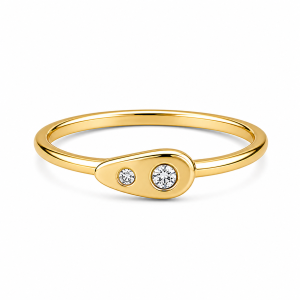 925 Sterling Silver CZ Ring HLL-CZR00943