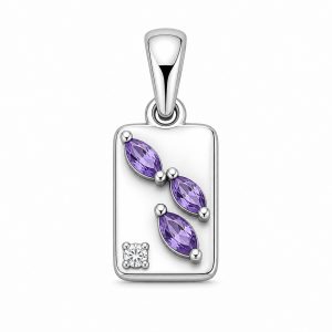 HLL-CZP00118 925 sterling silver jewelry