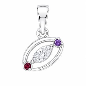 HLL-CZP00121 925 sterling silver jewelry