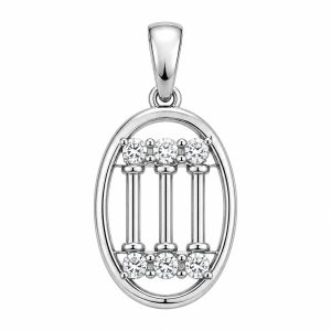 HLL-CZP00125 925 sterling silver jewelry